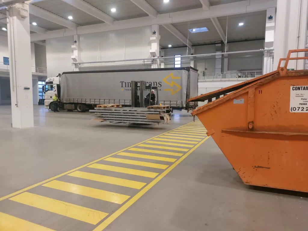 Entrümpelung mit einem 40 Tonner